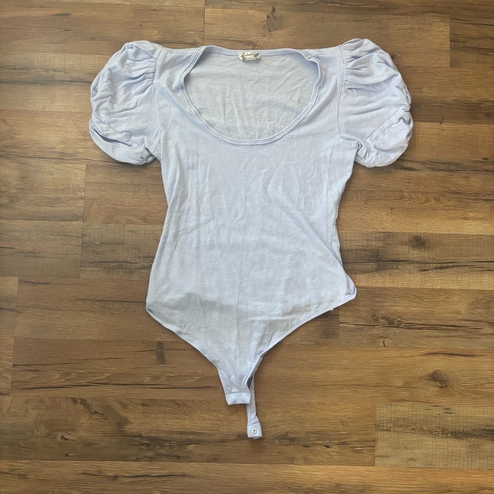 Women's Free People Bodysuit- Light Blue